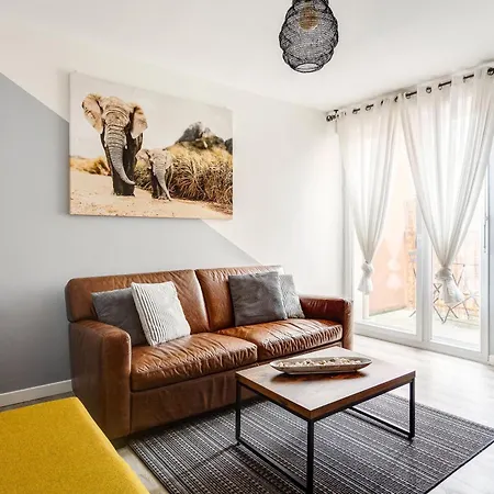 Appartement Confortable Proche De Paris - Balcon - Parking & Wifi Argenteuil Exterior foto